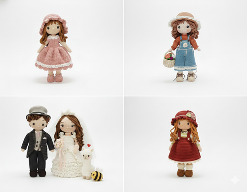 Pack Ternura: Colección Premium de 4 Patrones (60% OFF) 🧶✨