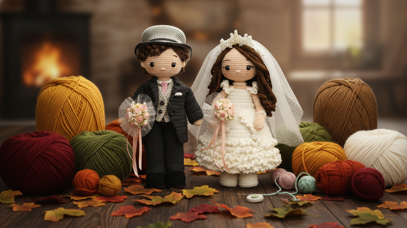 💍 Set de Novios Premium: Isabella & Julian (Patrones PDF + Videos)